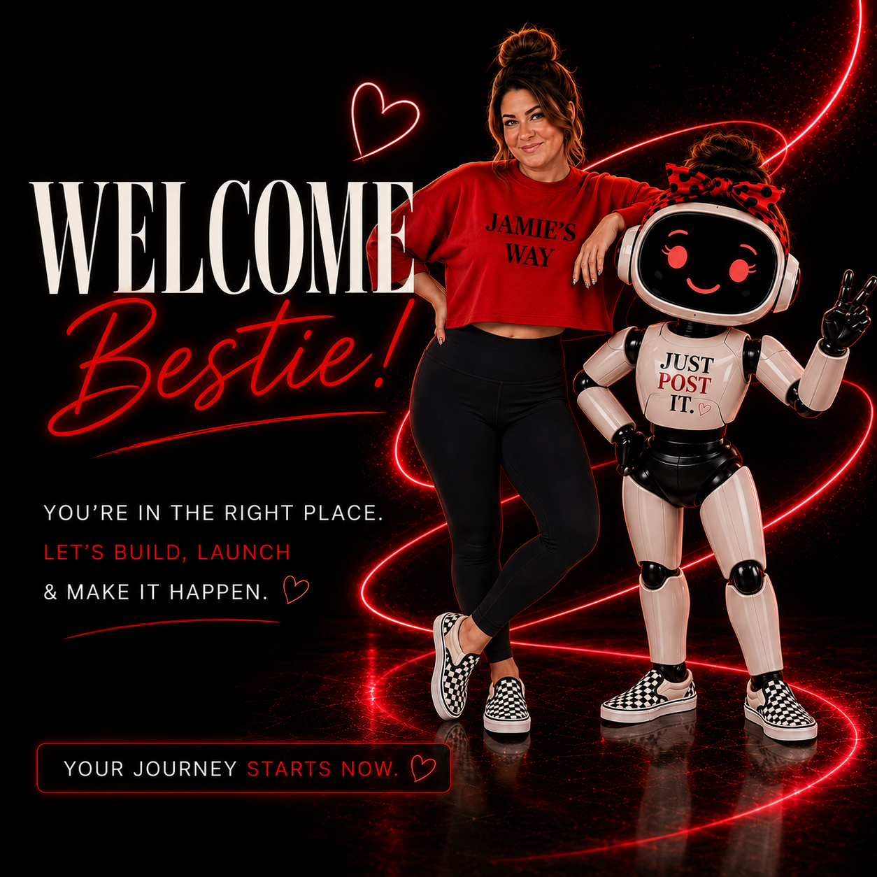 Welcome Bestie — Jamie's Way